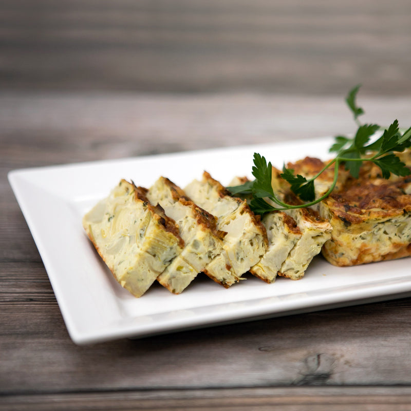 Artichoke & Asiago Cheese Frittata
