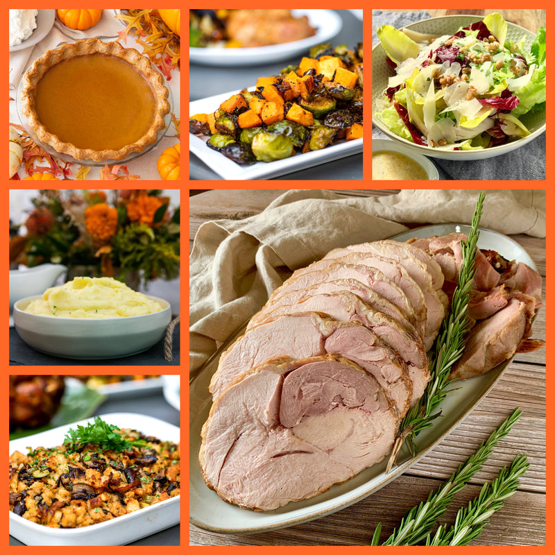 Carved Oven Roasted Diestel Turkey Dinner • Serves 4-6