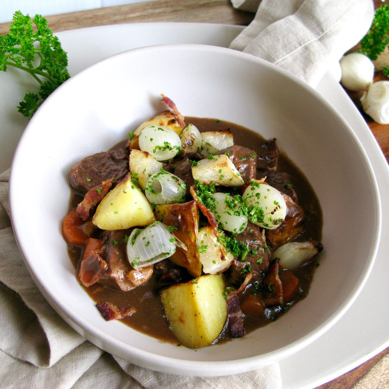 Classic French Beef Bourguignon