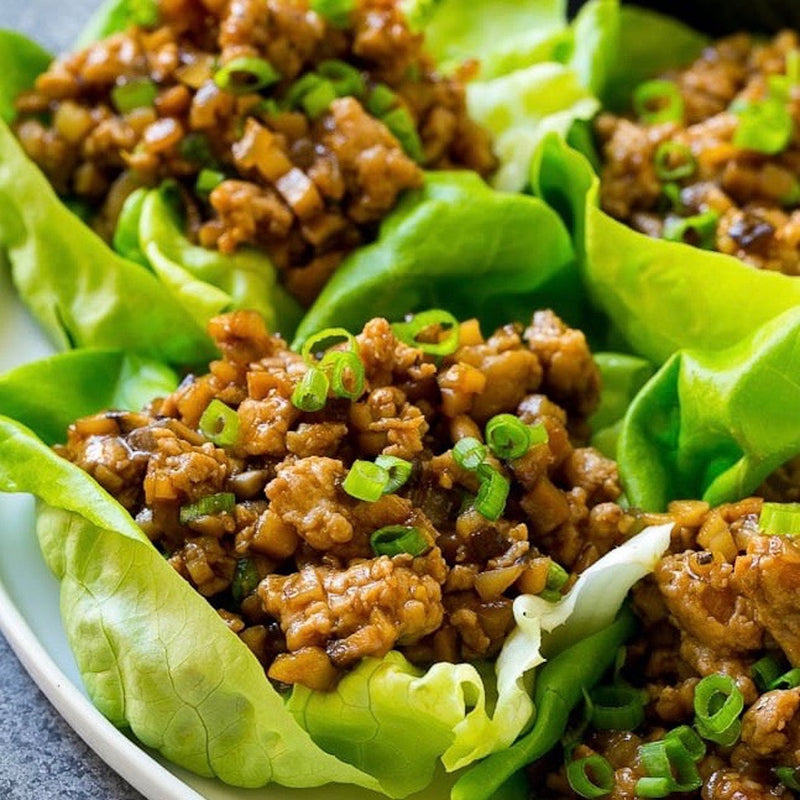 Asian Chicken Lettuce Cups
