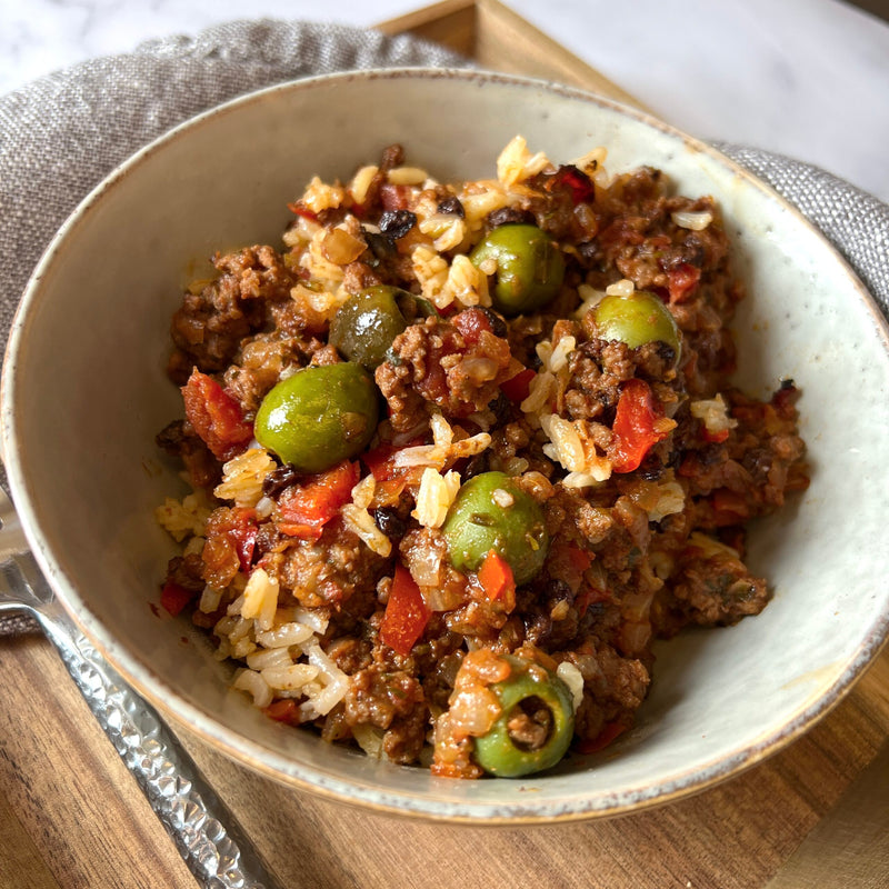 Cuban Beef Picadillo