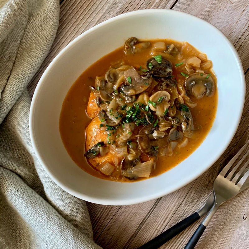 Smoky Paprikash Spanish Chicken