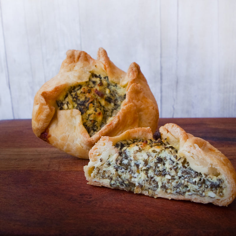 Savory Galette with Swiss Chard and Ricotta