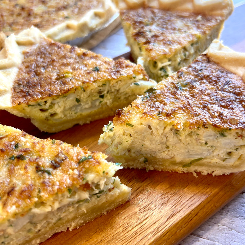 Crab Quiche