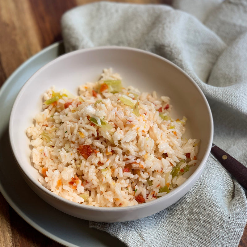 Lemon Rice Pilaf with Leeks