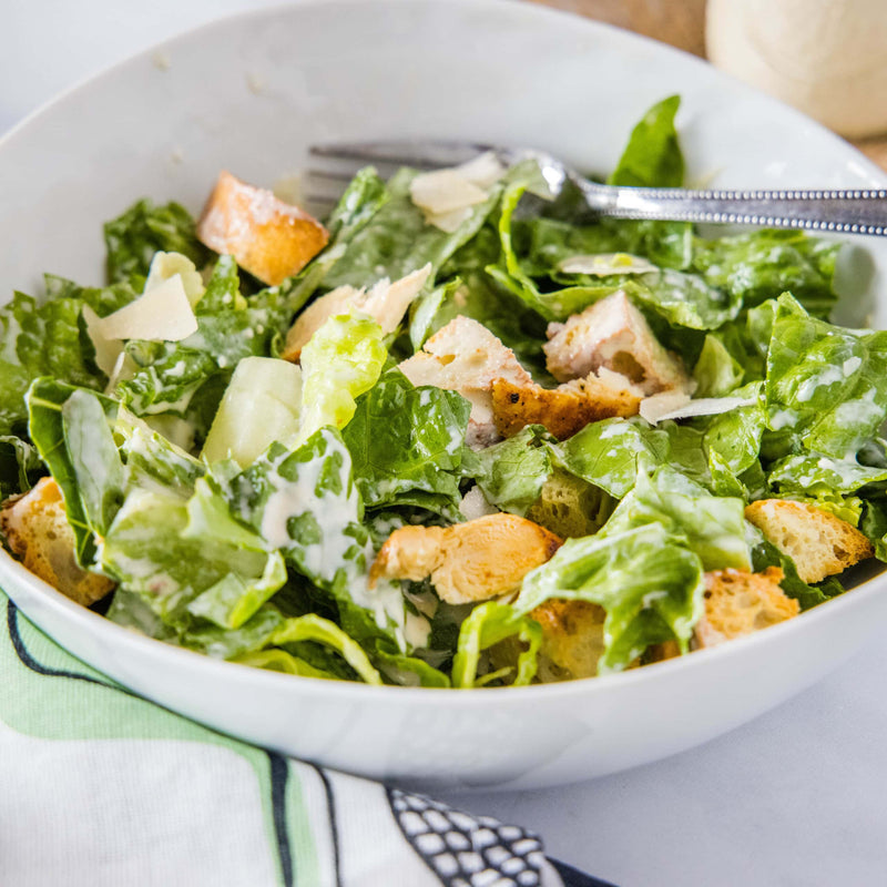 Caesar Salad with Grilled Herb Chicken
