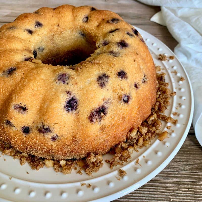 Hungarian Blueberry Bundt Cake