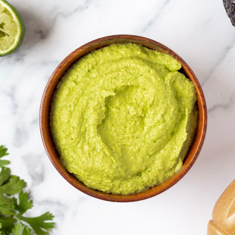 Roasted Poblano Avocado Cilantro Crema
