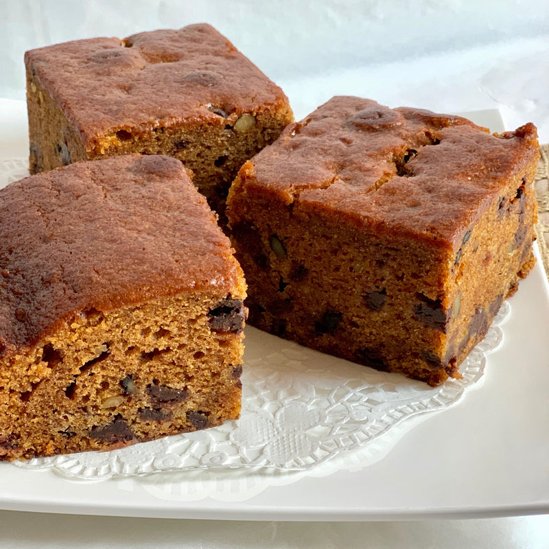 Spiced Pumpkin Chocolate Chip Cake
