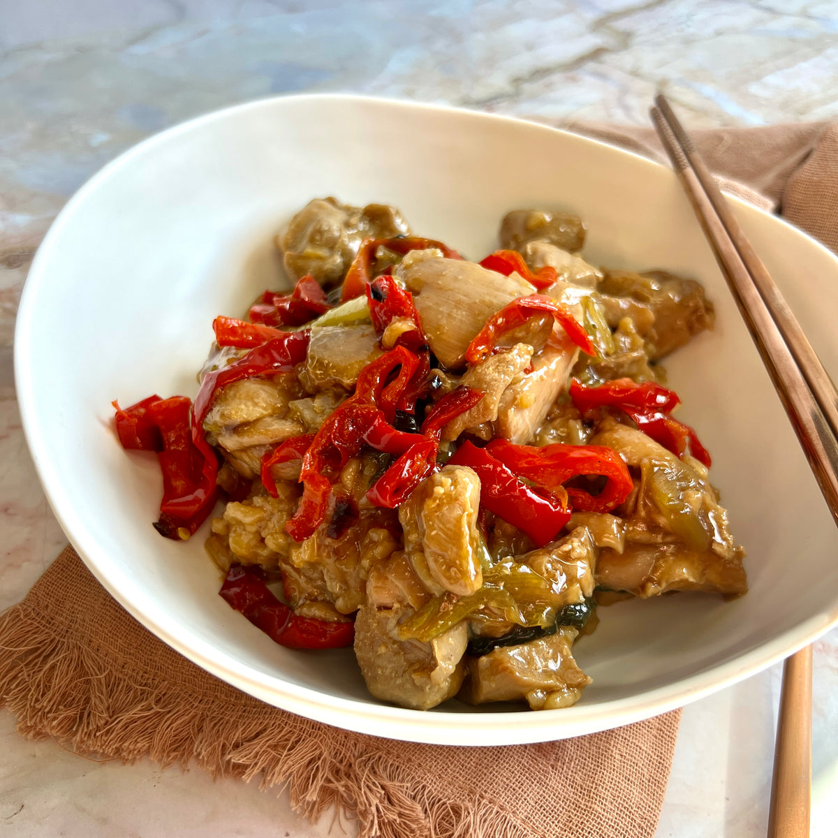 Thai Chili Basil Chicken