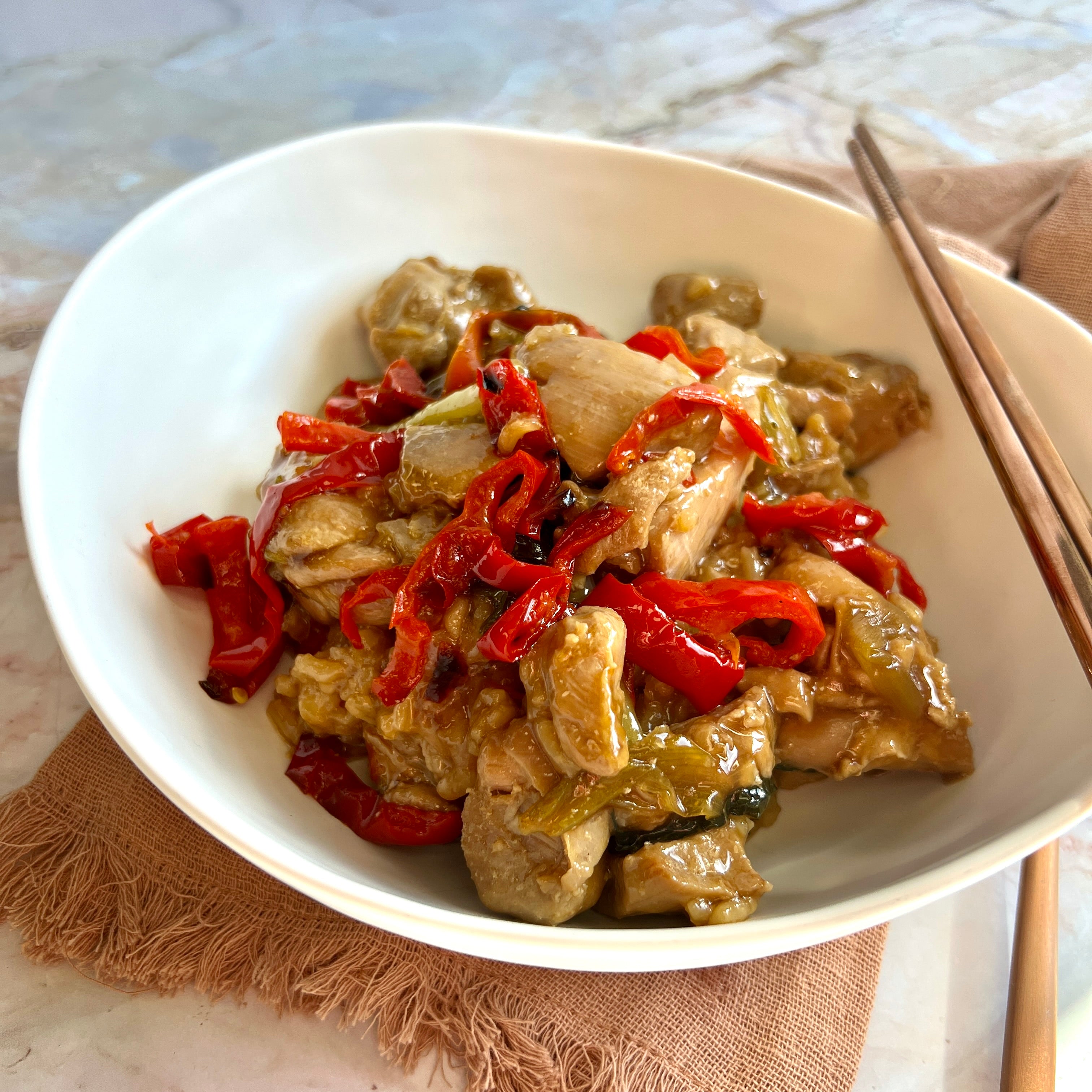 Thai Chili Basil Chicken