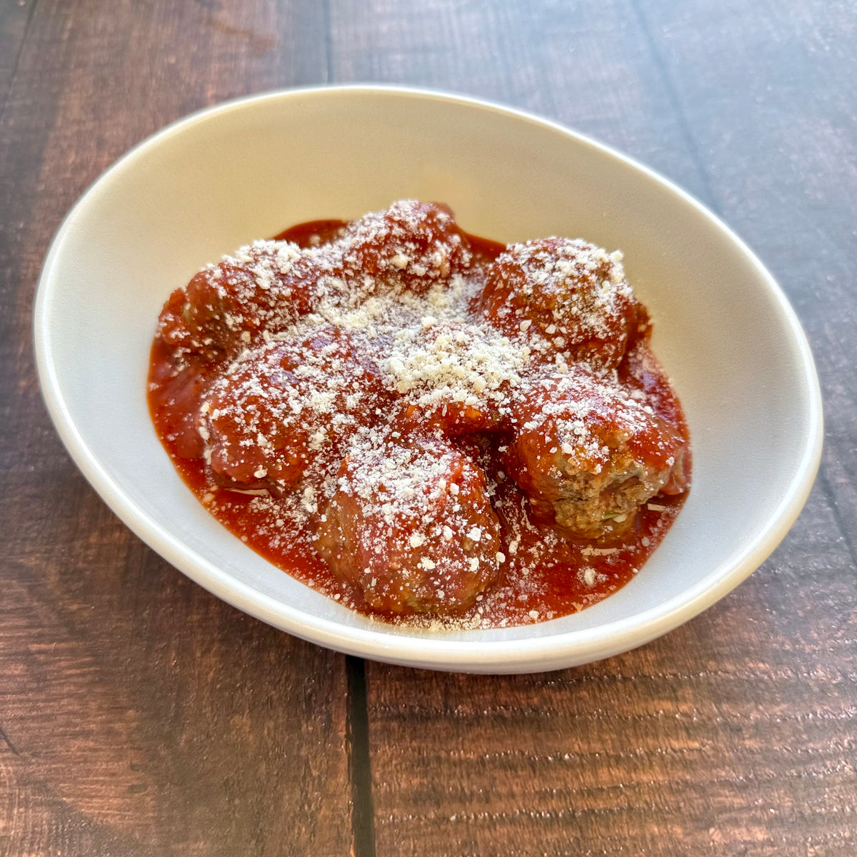 Beef Meatballs with Marinara Sauce
