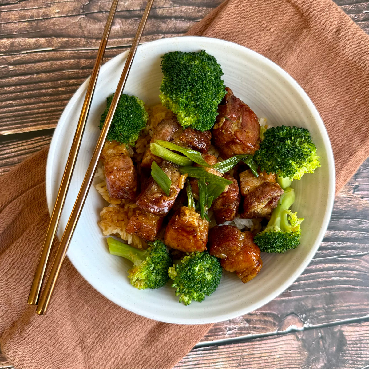 Korean Pork Belly Bites