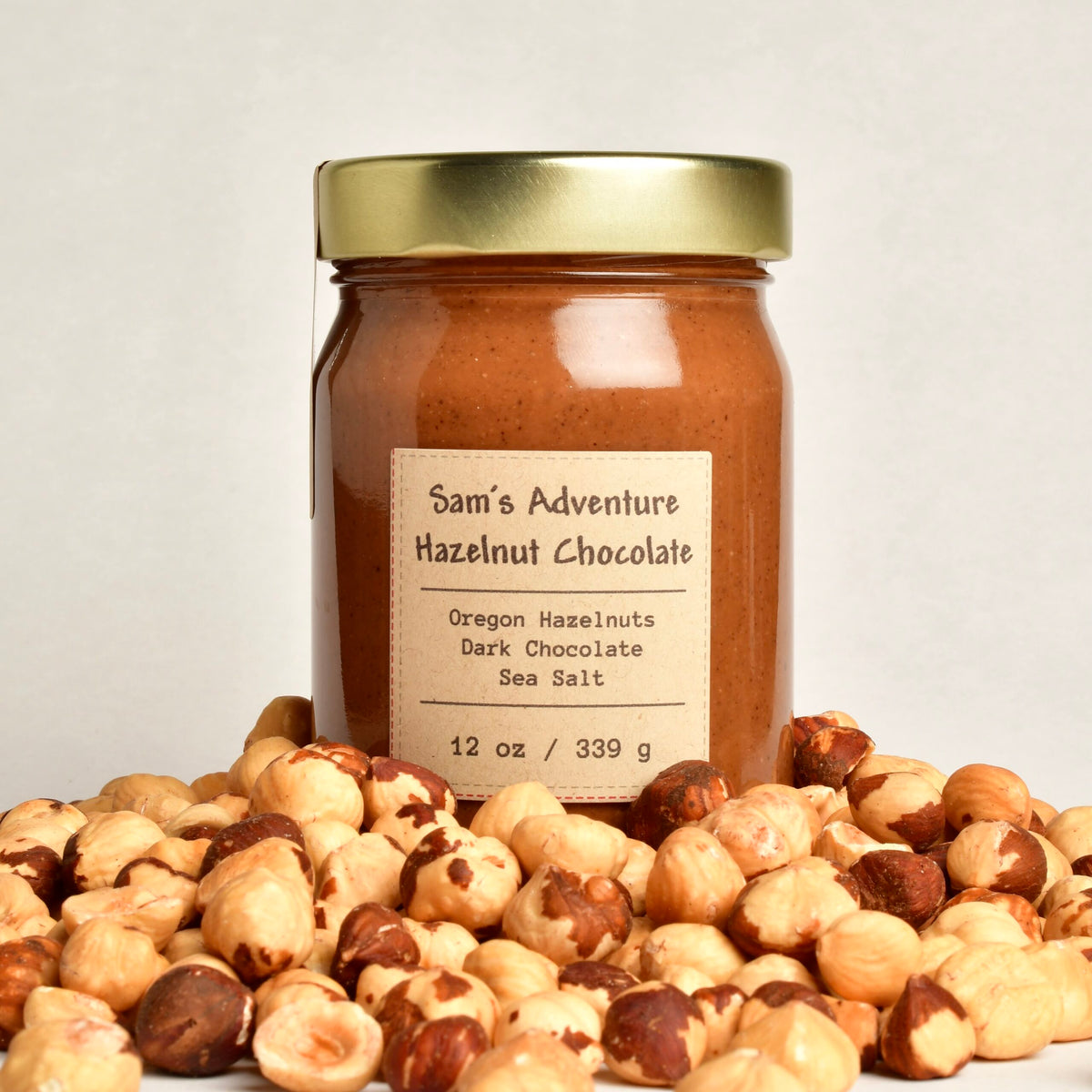 Dark Chocolate Hazelnut Spread by Sam's Adventure