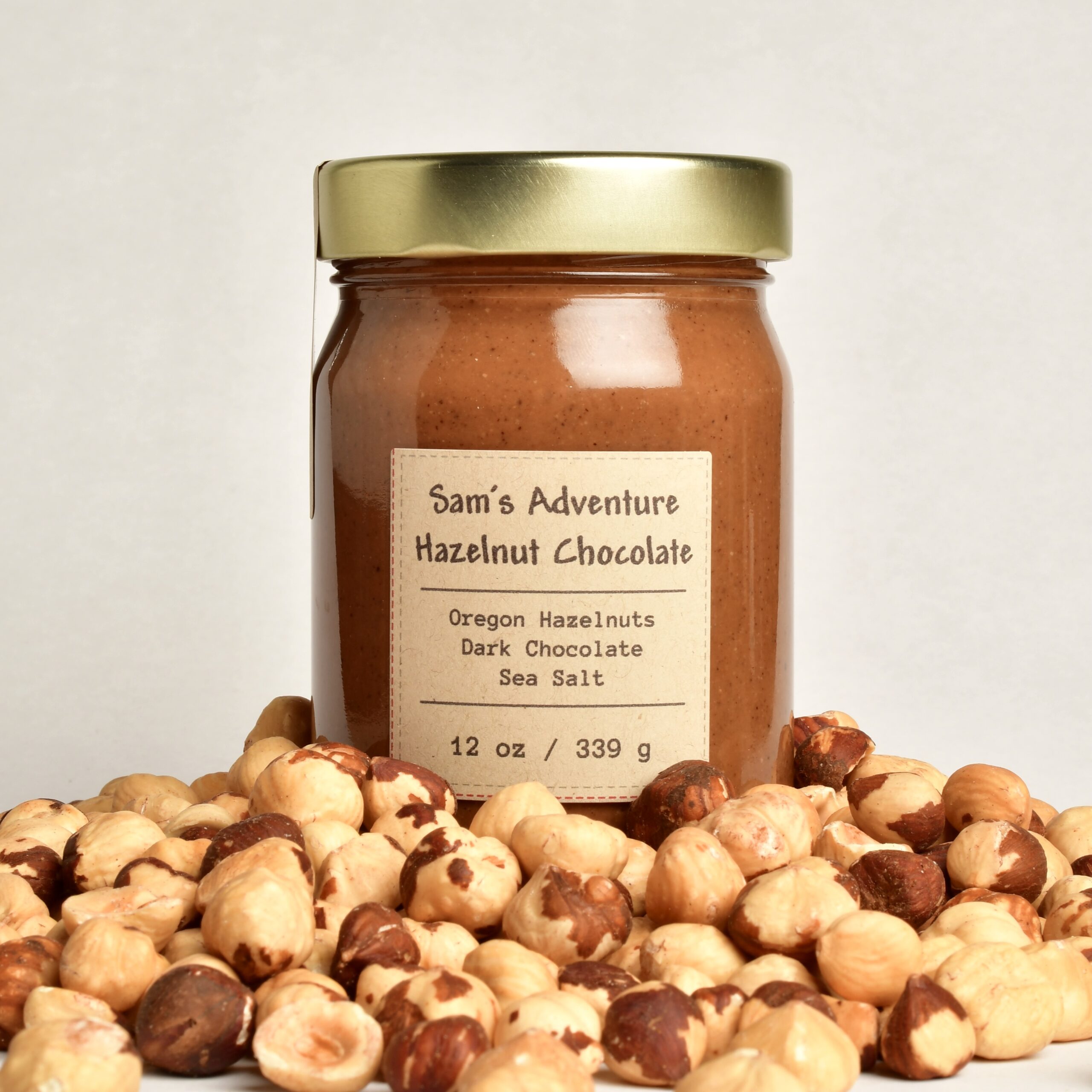 Dark Chocolate Hazelnut Spread by Sam's Adventure