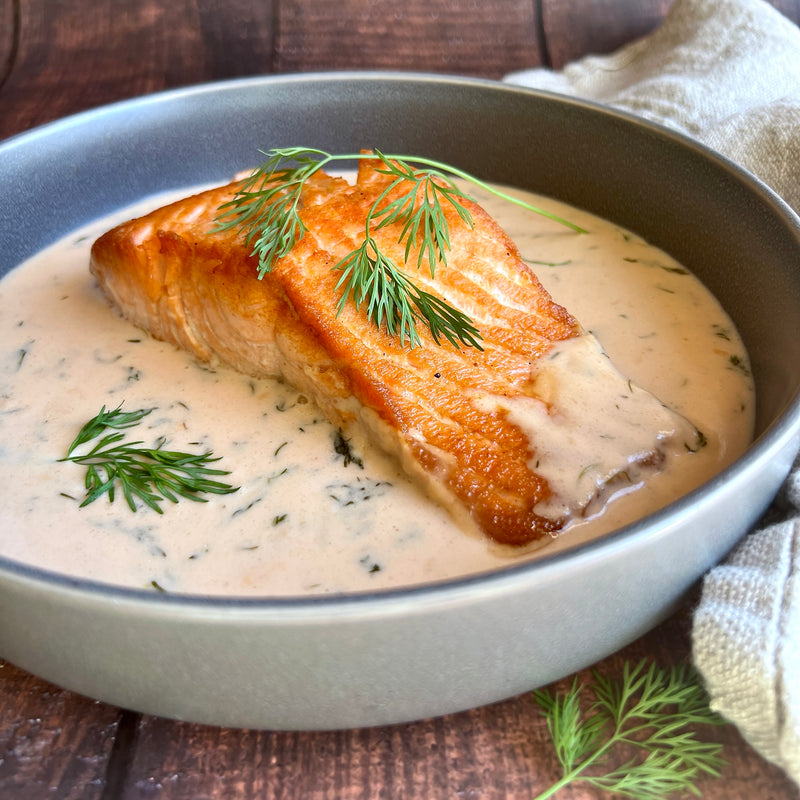 Creamy Lemon Dill Salmon