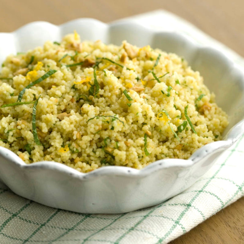 Quinoa with Zucchini, Peas and Cashews