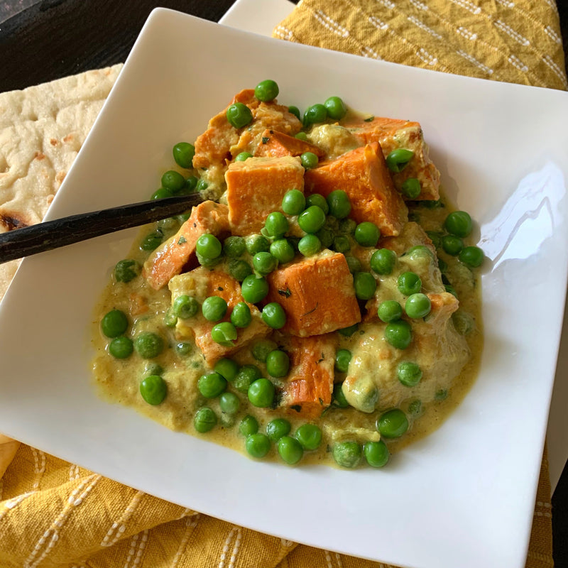 Sweet Pea and Yam Maharaja