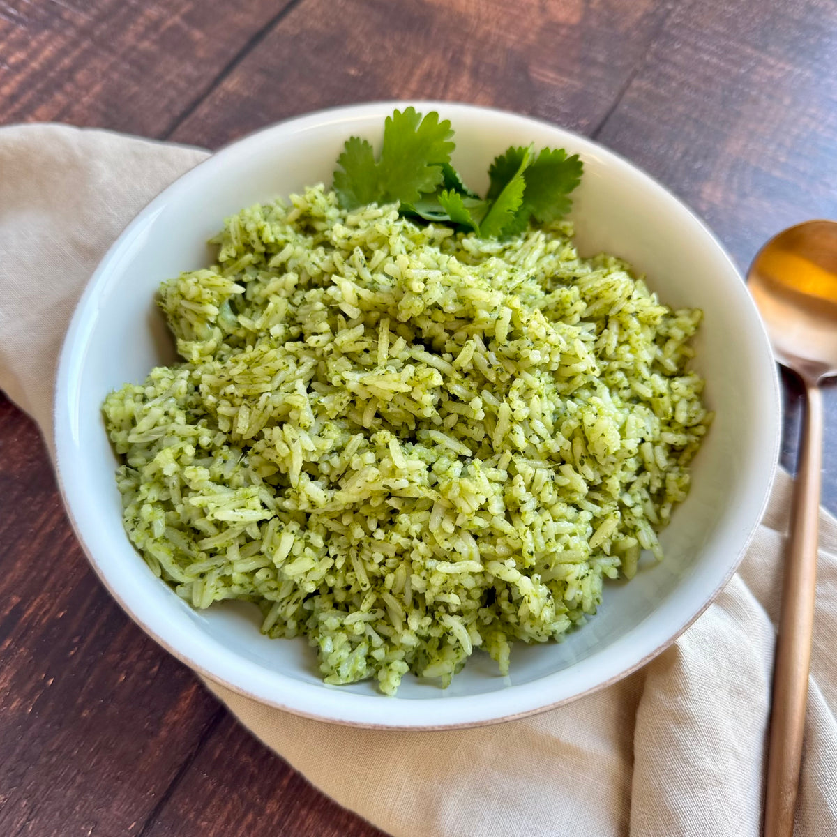 Aji Verde Cilantro Rice