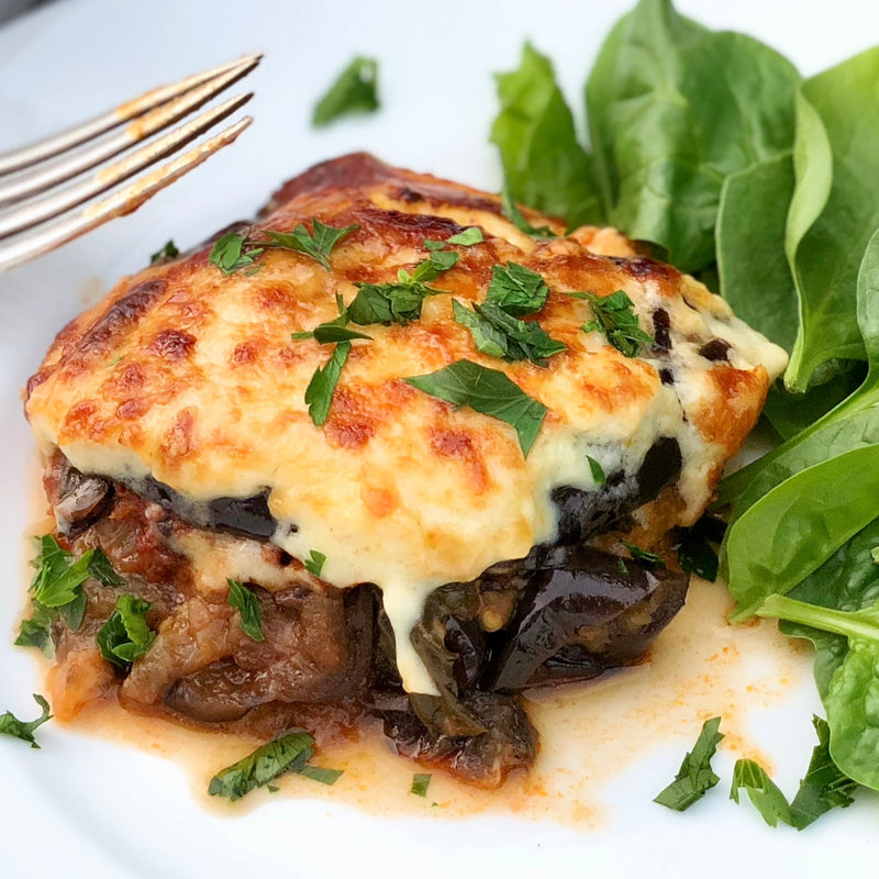 Vegetarian Greek Moussaka with Gruyere