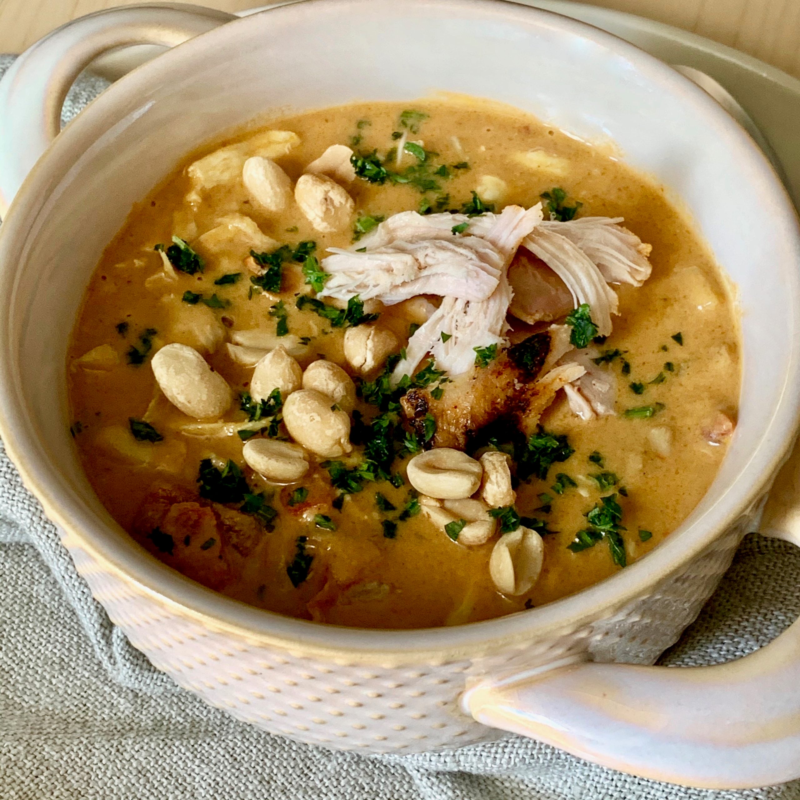 Senegalese Chicken & Peanut Soup