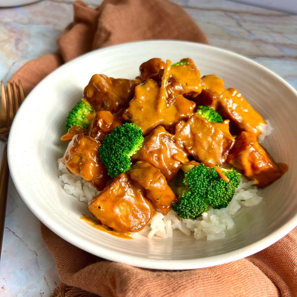 Coconut Gochujang Glazed Chicken