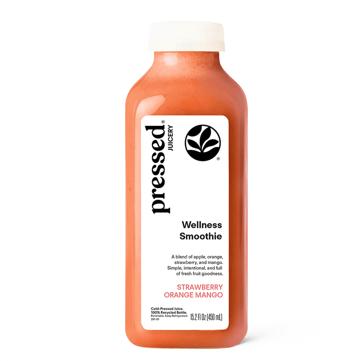 Pressed Juicery • Strawberry Orange Mango Wellness Smoothie