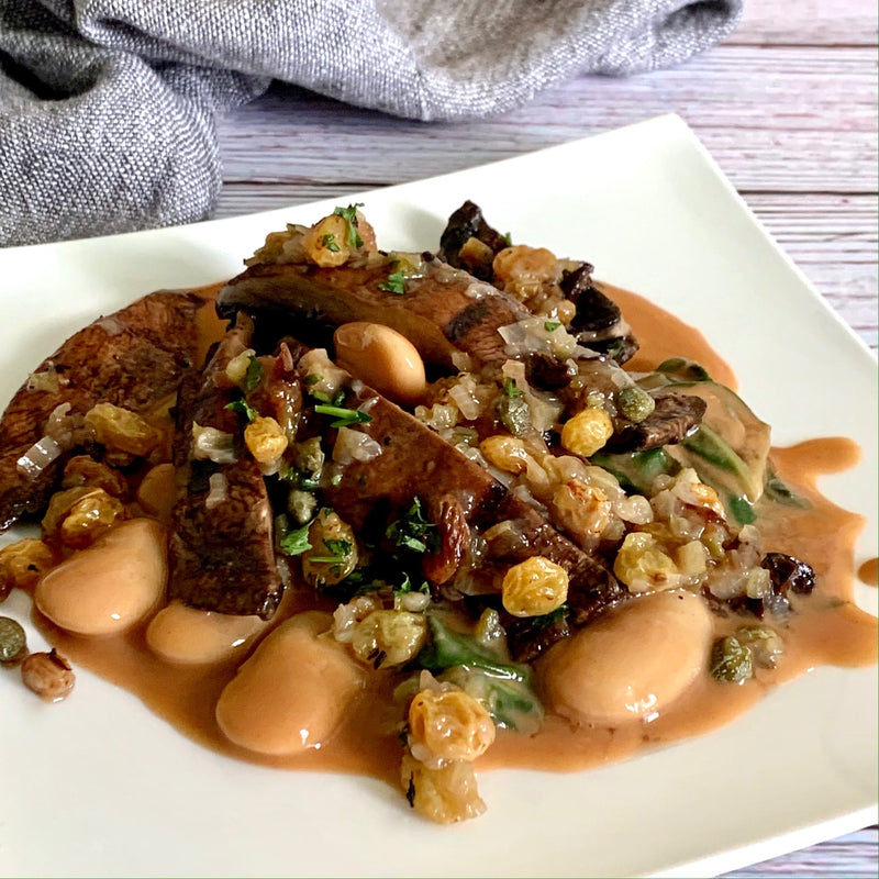 White Bean and Portobello Tuscany