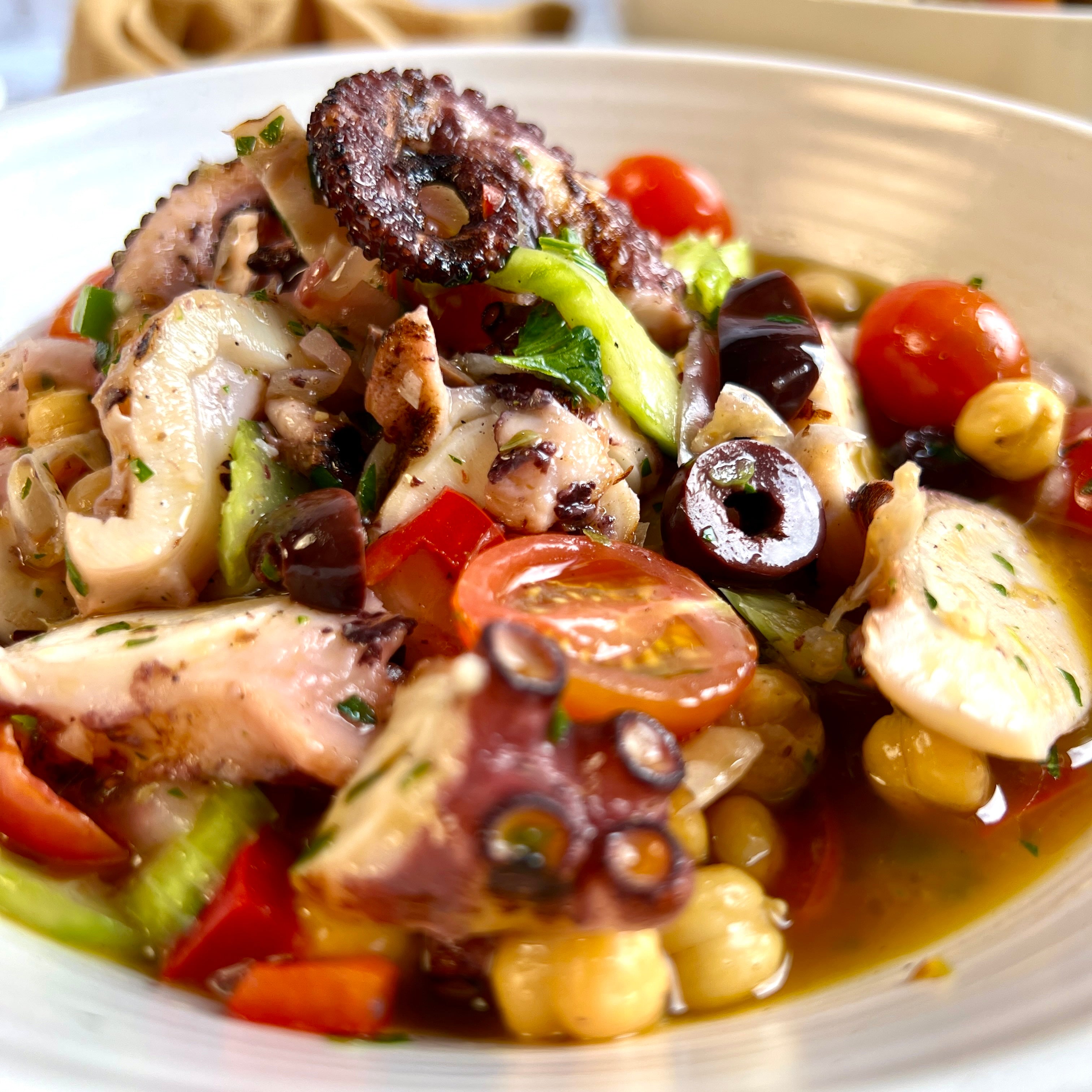 Grilled Octopus Salad