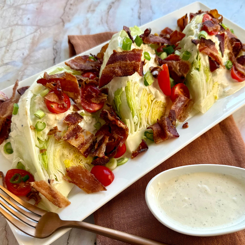 Bacon Iceberg Wedge Salad