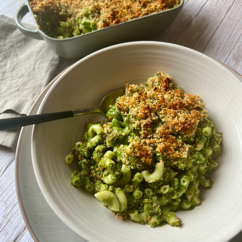 Green Mac & Cheese