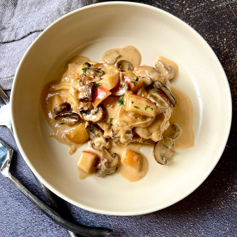 Calvados Chicken Thighs