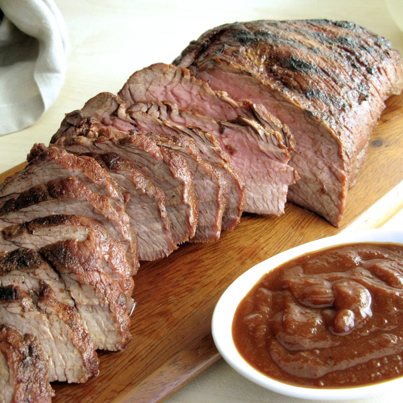 Grilled Tri-Tip with Homestyle BBQ Sauce