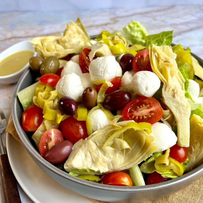 Antipasto Salad Vegetarian Style
