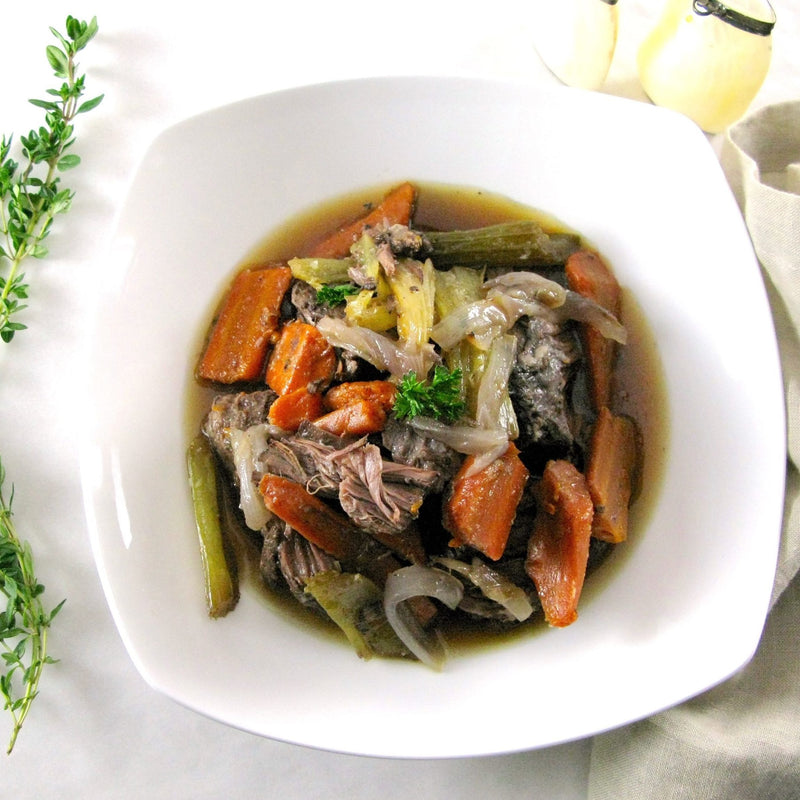 Slow-cooked Pot Roast "Americana"