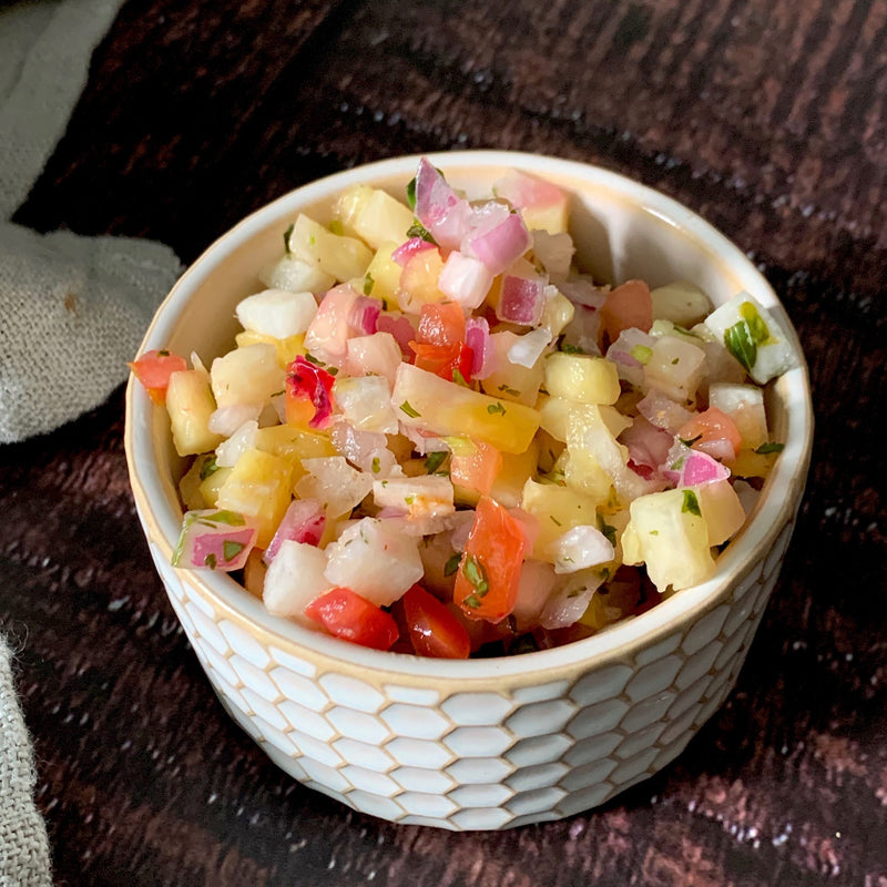 Pineapple Jicama Salsa