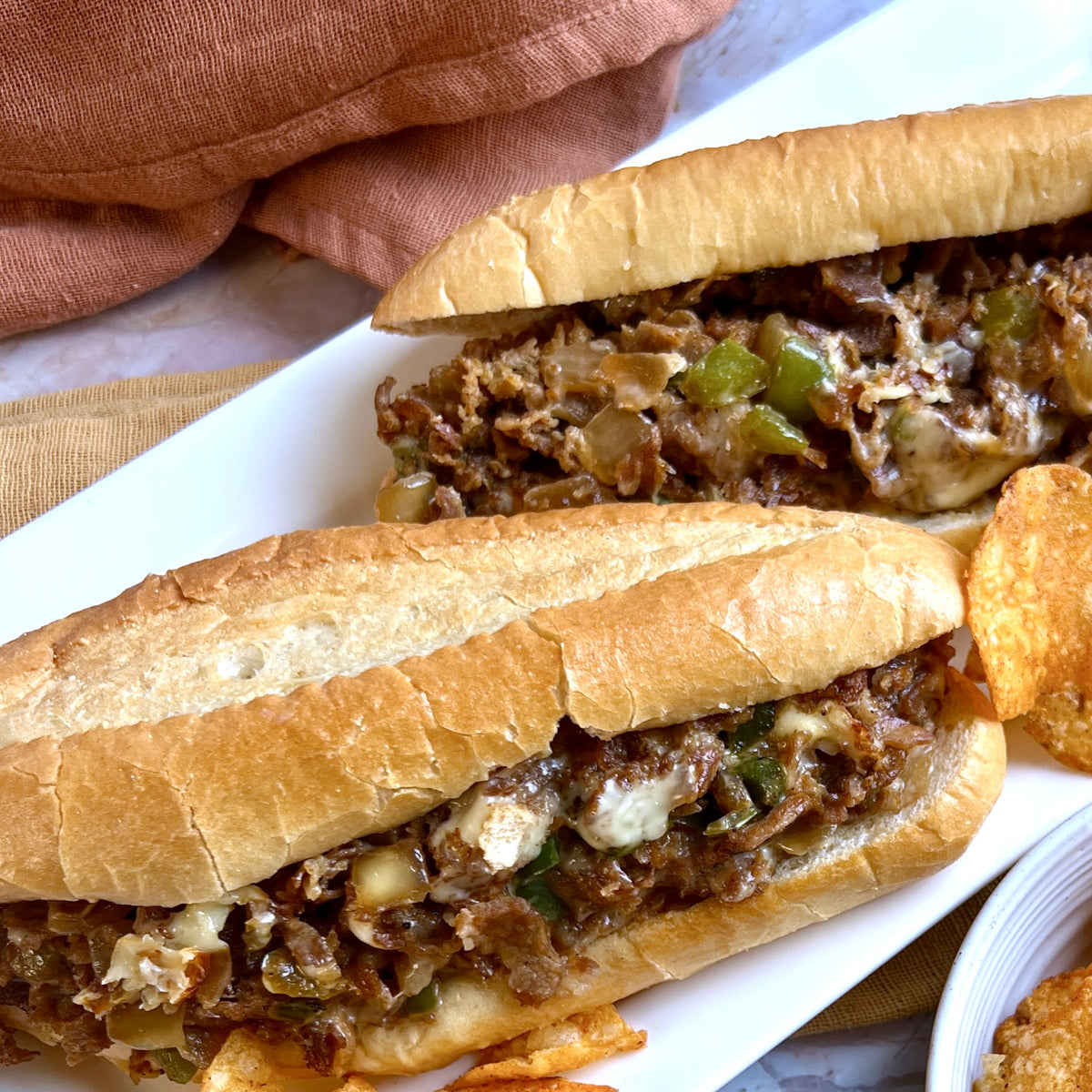 Philly Cheesesteak Sandwich