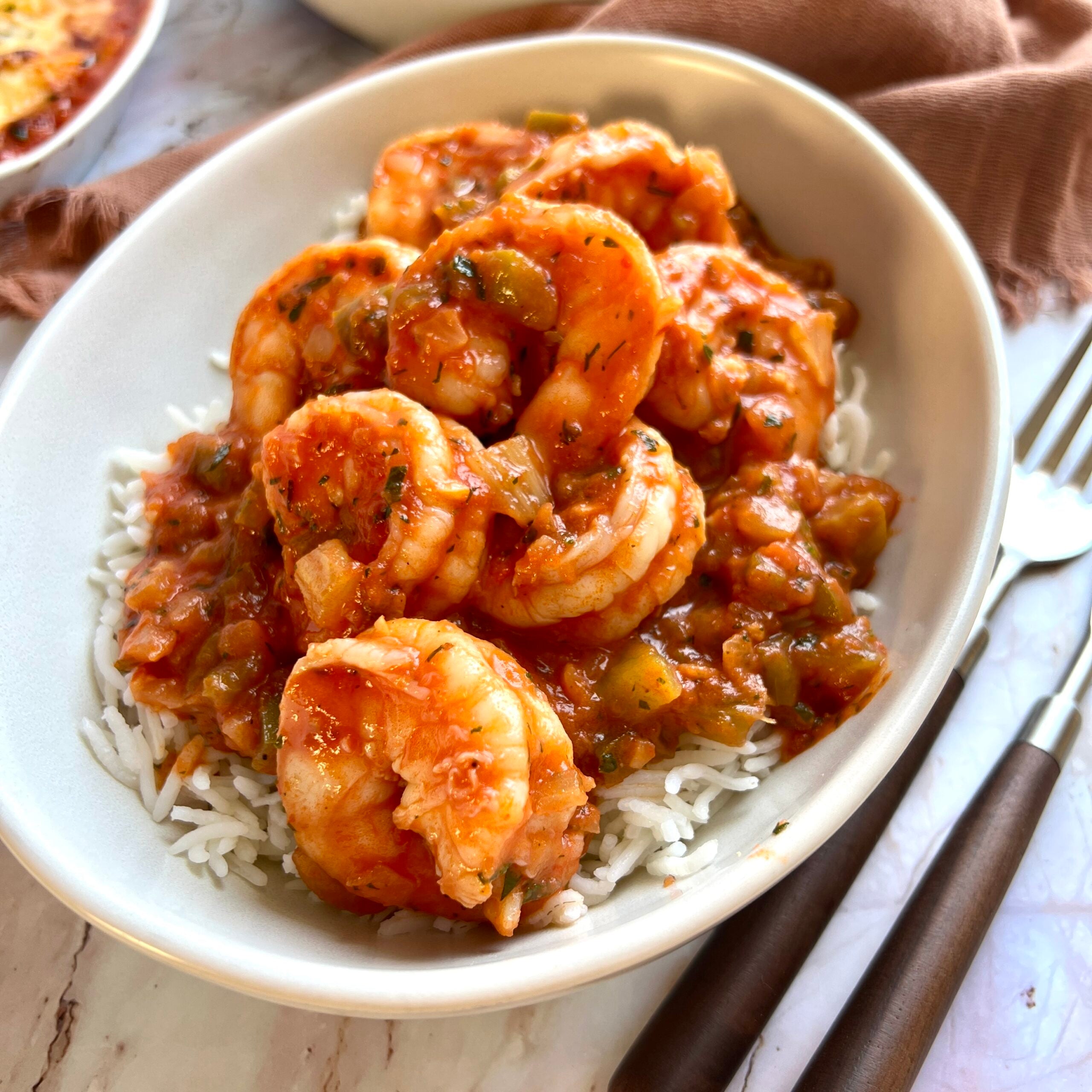 Shrimp Creole with Basmati Rice